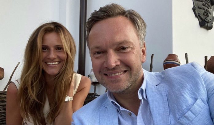 Андрій Данилевич з дружиною Андрій Данилевич з дружиною