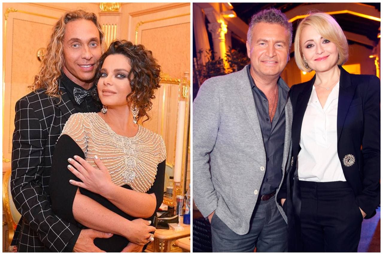 Наташа Корольова та Анжеліка Варум з чоловіками