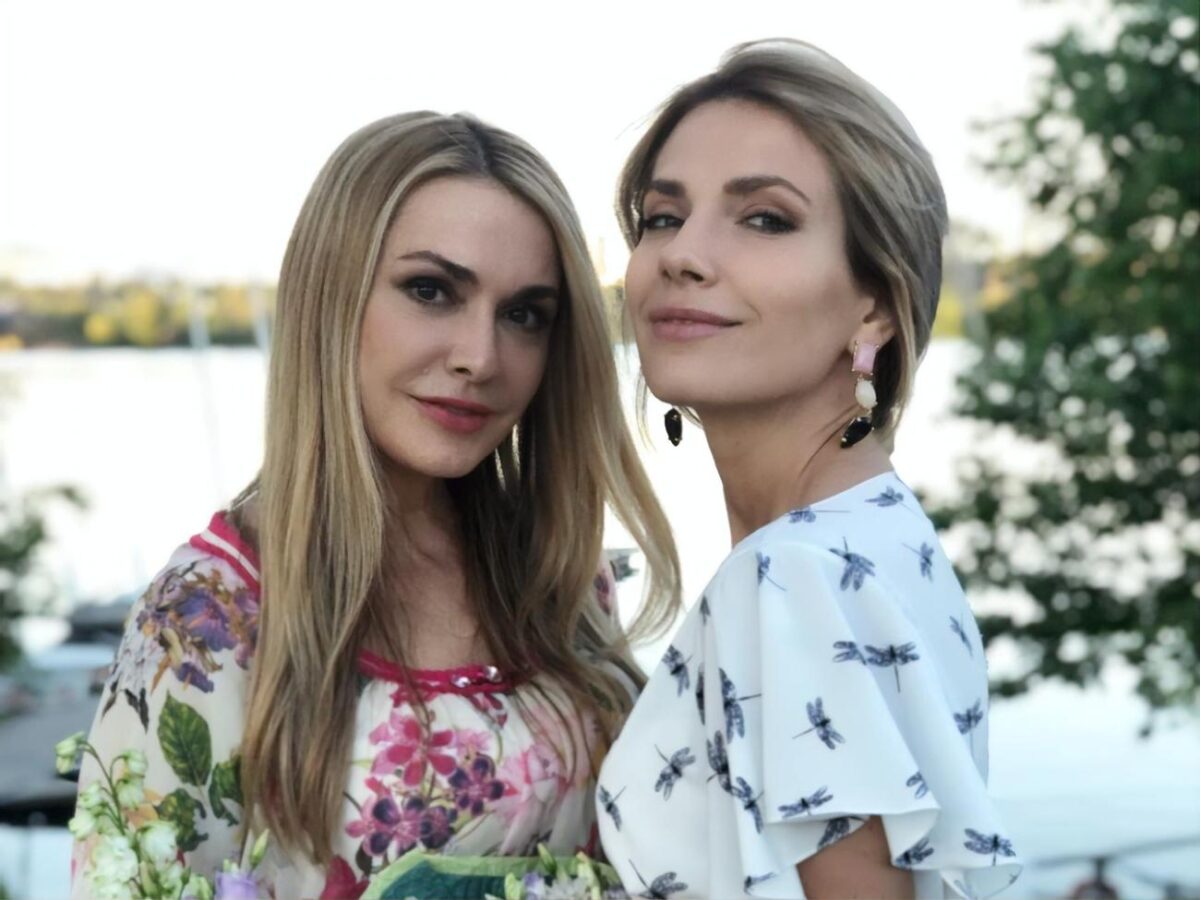 Ольга Сумська з донькою Антоніною Паперною