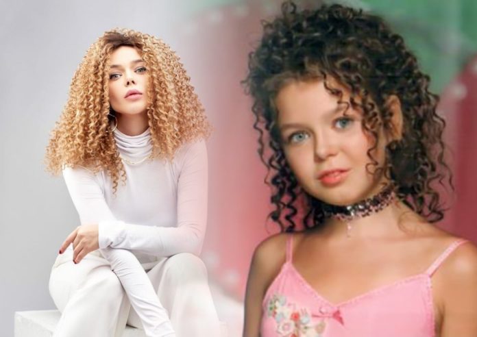 Аліна Гросу в дитинстві та зараз Аліна Гросу в дитинстві та зараз