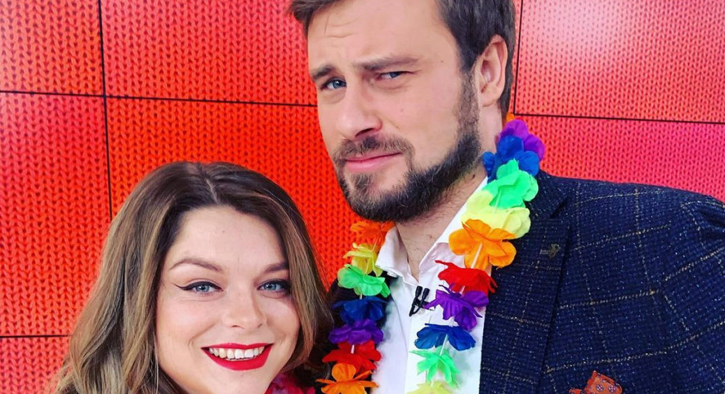 Ведучий “Сніданку з 1+1” Єгор Гордєєв припав до Нелі Шовкопляс та не стримав почуттів: “Любов не приховаєш” 