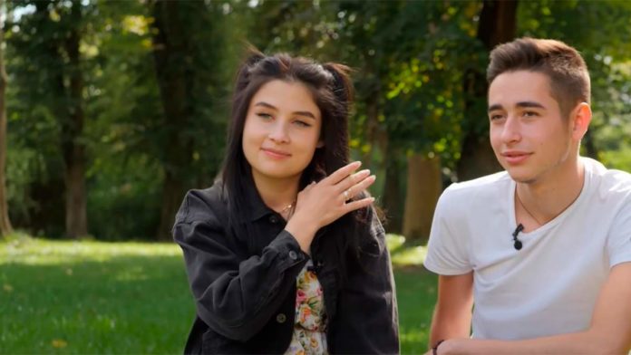 Роман Сасанчин з дівчиною Іванною