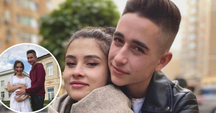 Роман Сасанчин показав вагітний живіт своєї дружини за тиждень до пологів