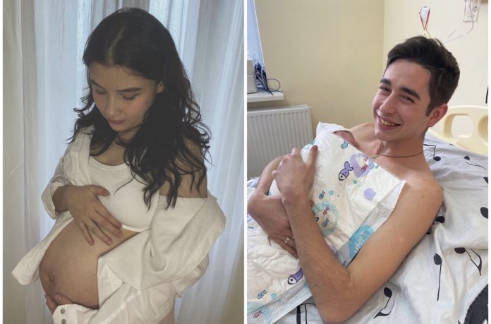 Роман Сасанчин розповів, як вони з дружиною назвали новонароджену доньку