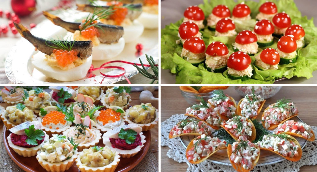 Новорічні закуски: ТОП-5 рецептів закусок на Новий рік 2022 з фото і покроковим приготуванням 