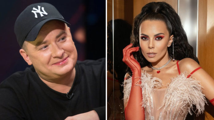 Андрій Данилко обхопив п'яту точку Насті Каменських