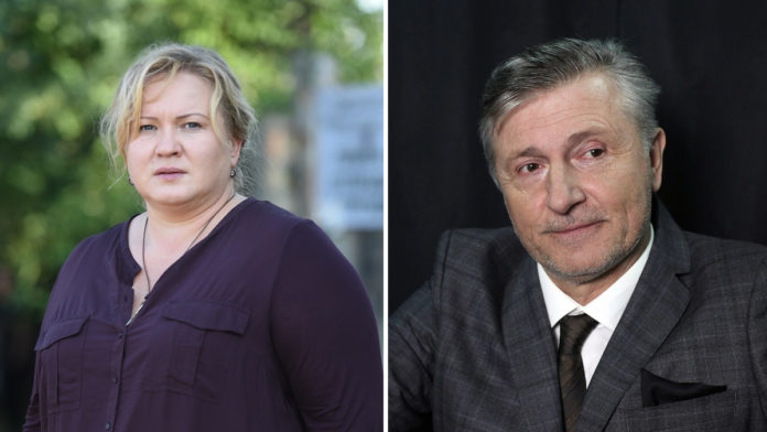 За лаштунками Ліги Сміху Олеся Жураківська зацілувала Стаса Боклана