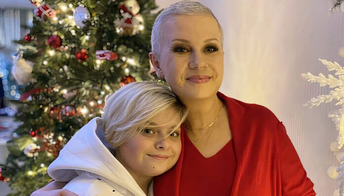 Алла Мазур видала, від кого народила єдиного сина