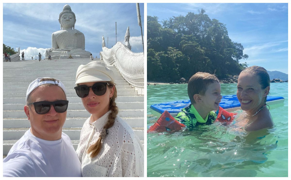 Юрій Горбунов і Катя Осадча відпочивають в Таїланді