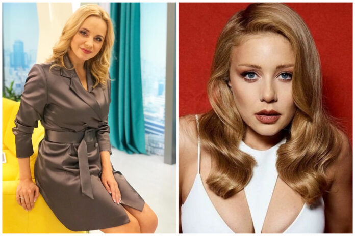 Лілія Ребрик і Тіна Кароль приміряли сукні з вирізами нижче нікуди Лілія Ребрик і Тіна Кароль приміряли сукні з вирізами нижче нікуди