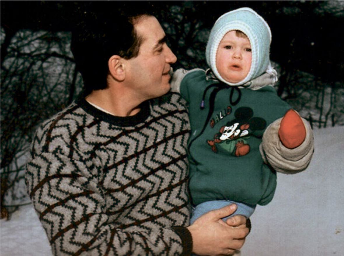 Марія Яремчук з татом