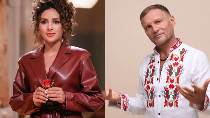 57-річний Олег Скрипка притулився до Злати Огнєвіч 