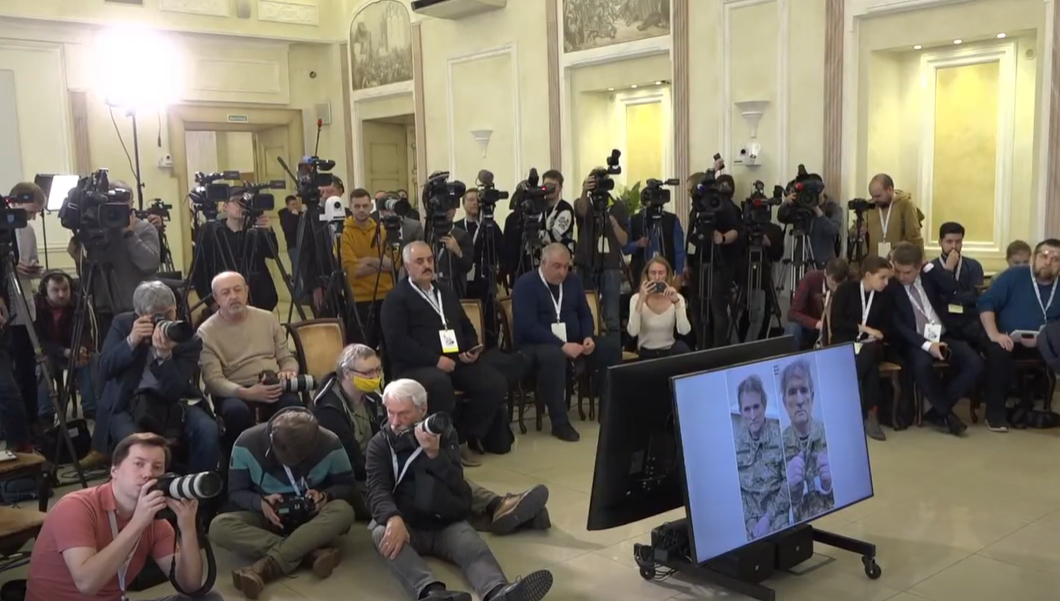 Оксана Марченко дала прес-конференцію в москві