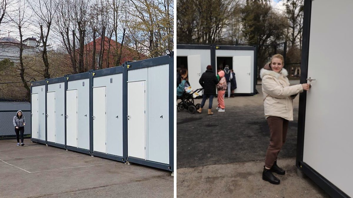 Як виглядають модульні містечка для внутрішніх переселенців у Львові