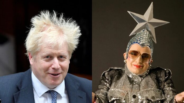 Вєрка Сердючка стала провідницею Бориса Джонсона