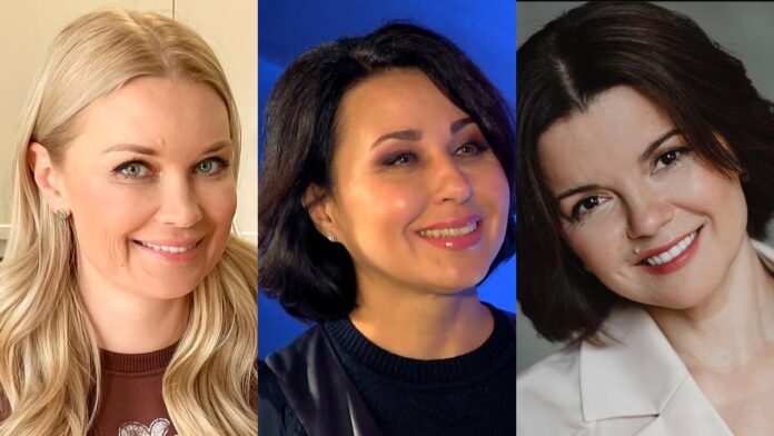 Вагітні Наталія Мосейчук, Марічка Падалко, Лідія Таран та інші ведучі 1+1 показали животики