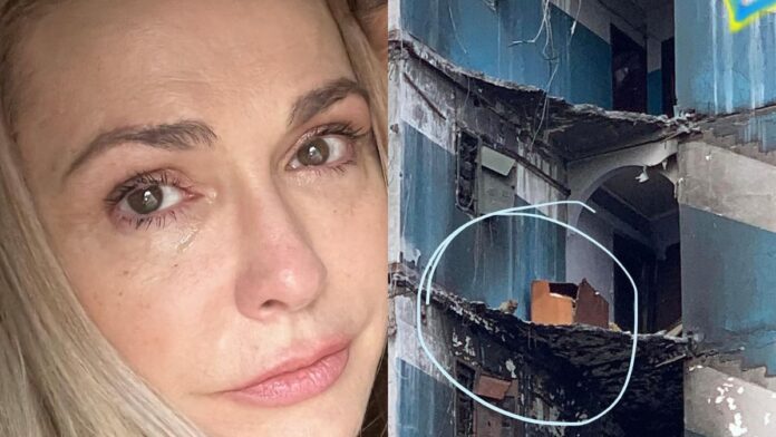 Ольга Сумська показала врятованого з обстріляного будинку в Бородянці кота Ольга Сумська показала врятованого з обстріляного будинку в Бородянці кота