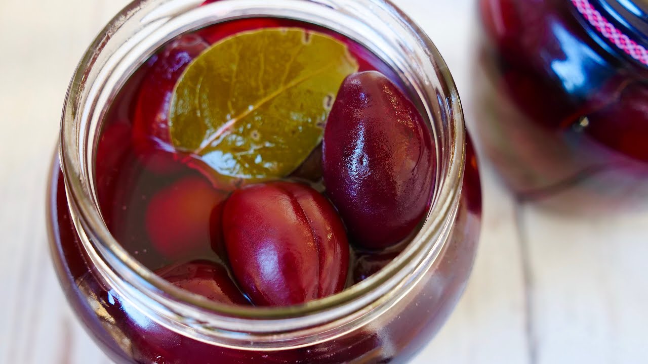 Секрет маринованих слив, як оливок