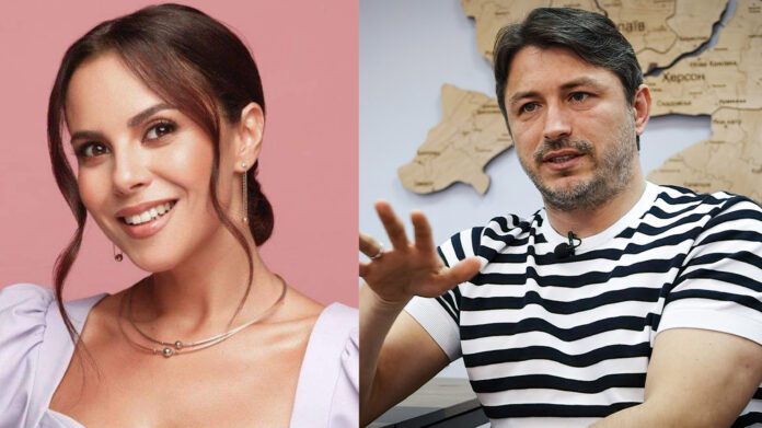 Сергій Притула привселюдно поцілував Настю Каменських