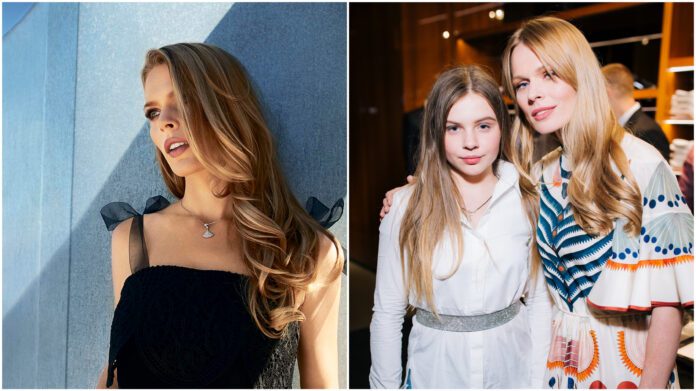 Злата Мітчелл пофарбувалася в темний