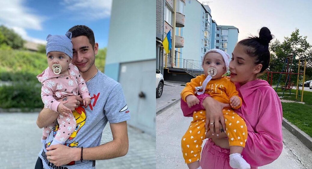 Дружина переможця “Голосу” Романа Сасанчина показала доньку Елізабет: у неї персикова шкіра і довжелезні вії 