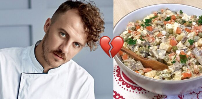 Євген Клопотенко поділився, чому принципово не їсть олів'є 