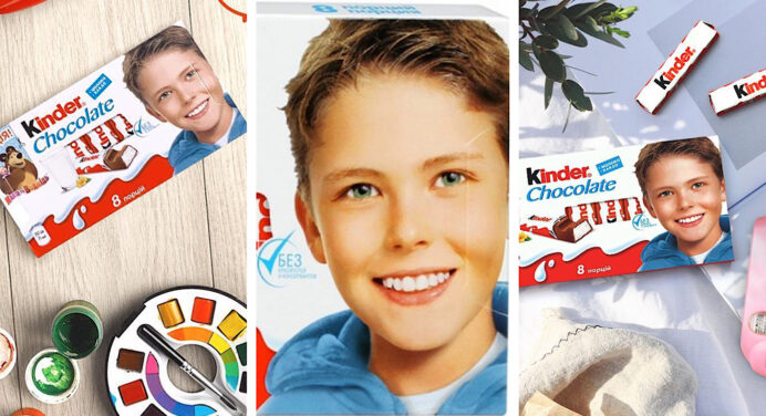 Пам’ятаєте хлопчика з етикетки Kinder? Подивіться, яким він виріс – відмітив своє 27–річчя 