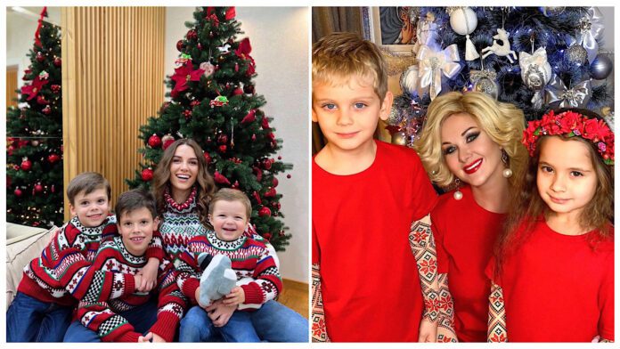 Новорічні ялинки зірок Новорічні ялинки зірок