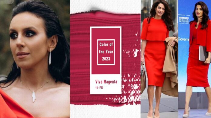 Кому більше пасує сукня в підлогу в головному кольорі Pantone 2023