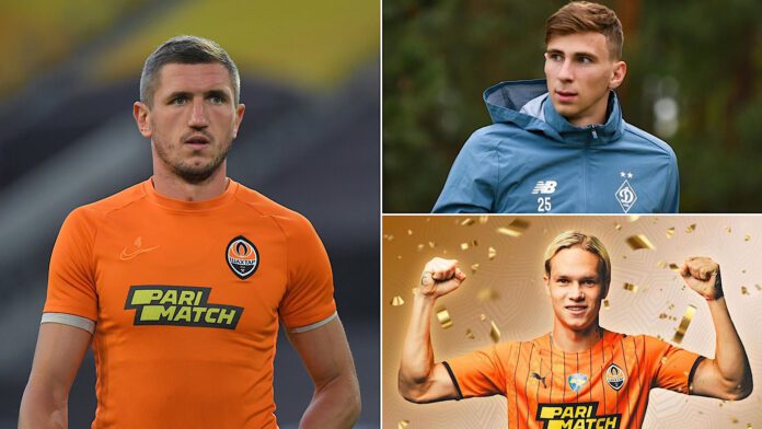 Гравці українських футбольних клубів яких продали у закордонні клуби 