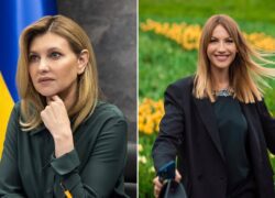 Які зачіски носять Зеленська та Нікітюк 