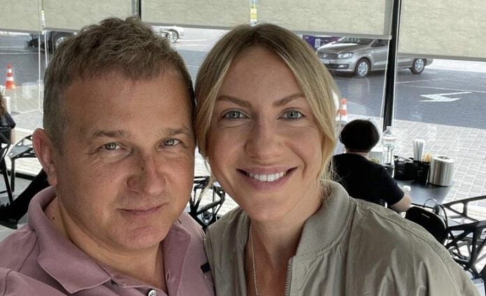 Леся Нікітюк поцілувала Юрія Горбунова за кадром в губи