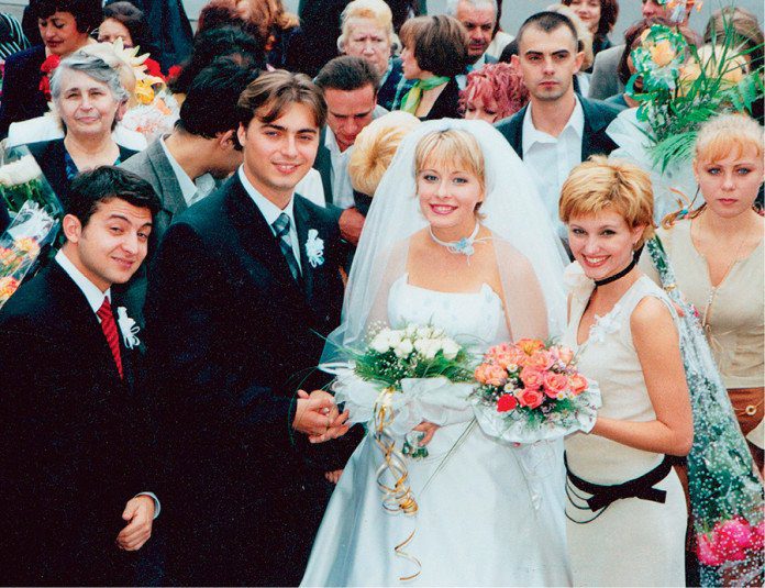 Олена Зеленська на весіллі в Олени Кравець