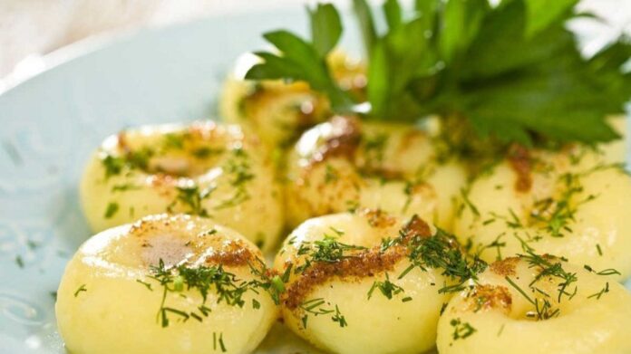 Рецепт приготування Картопляних галушок з сиром