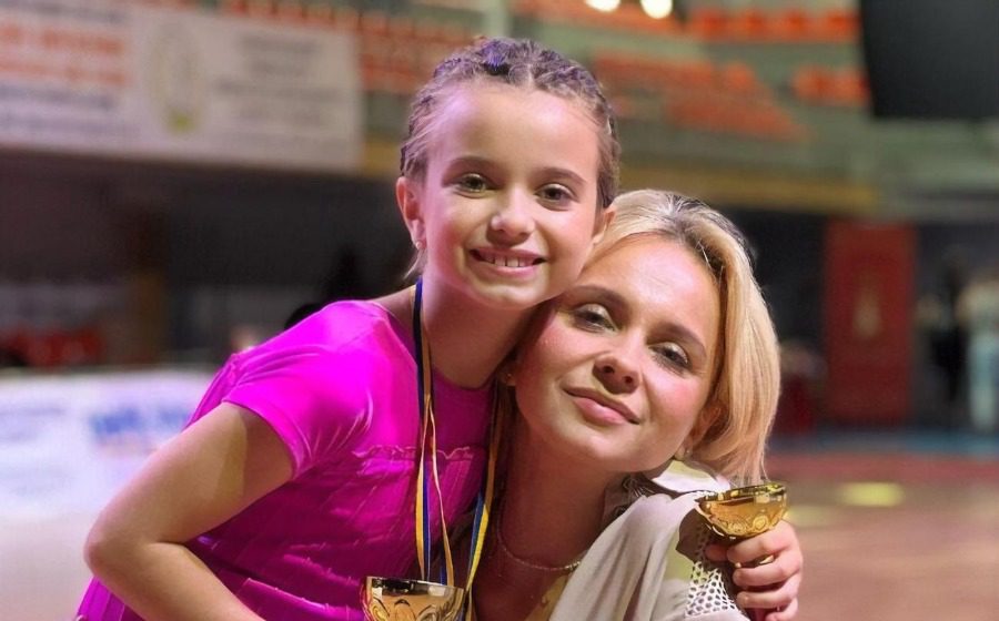 Лілія Ребрик з дочкою Діаною
