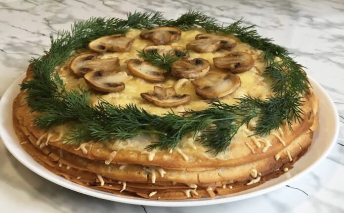 Рецепт приголомшливого курячого торта