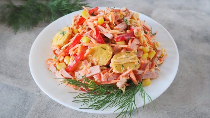 Як приготувати салат з рибою