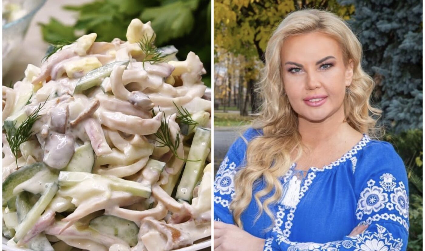 Камалія розкрила секрет приготування свого улюбленого салату з кальмарів