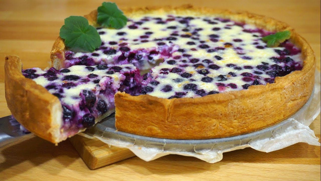 Рецепт пирога з ягодами