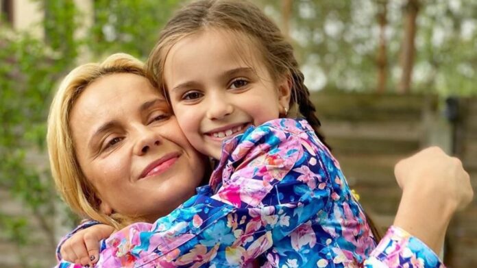 Ребрик показала розмальоване обличчя 10-річної Діани