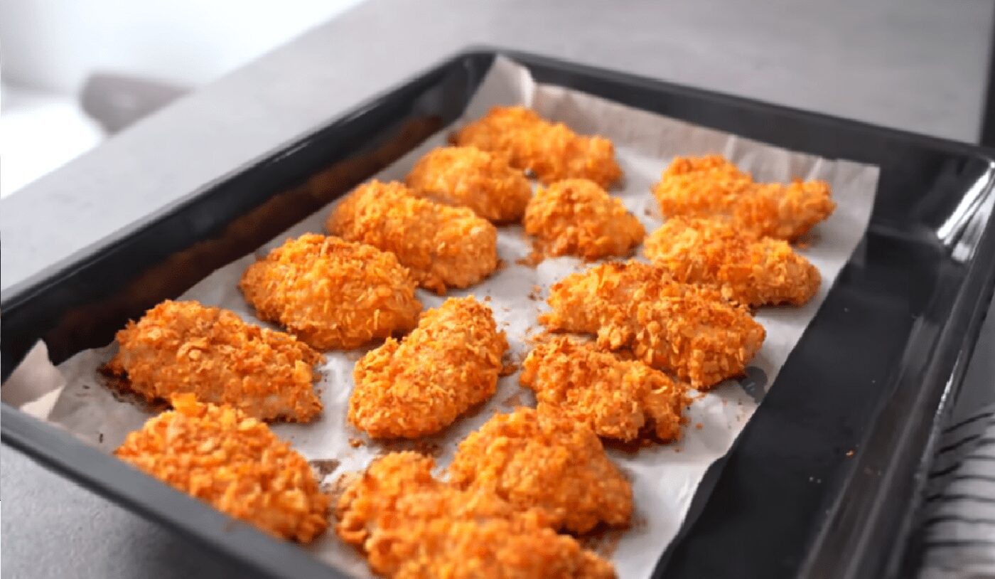 Рецепт приготування нагетсів в духовці без олії
