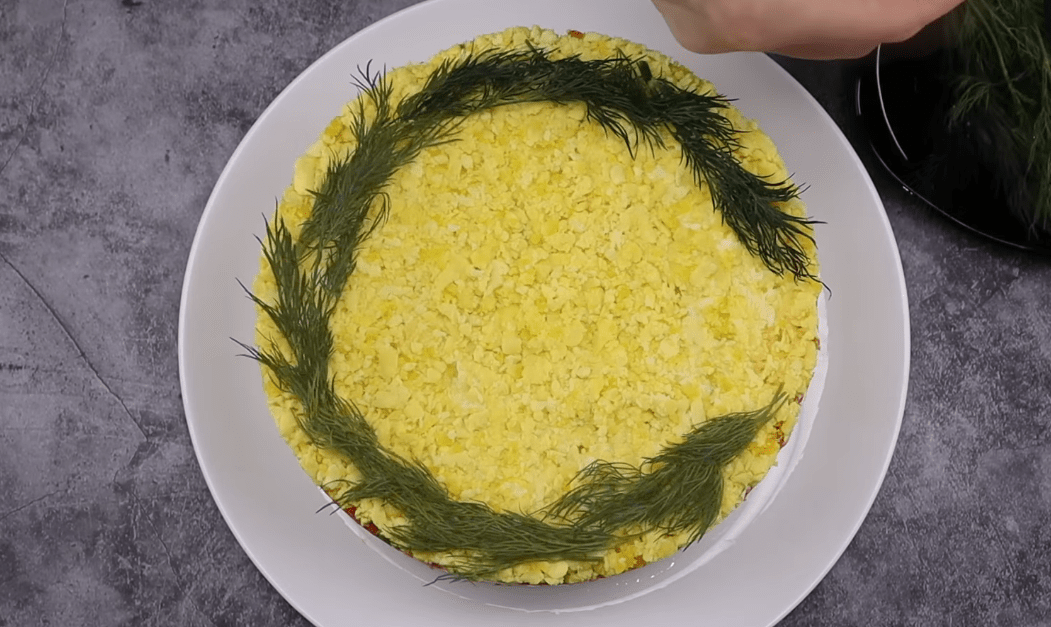 Рецепт приготування салату Мімоза