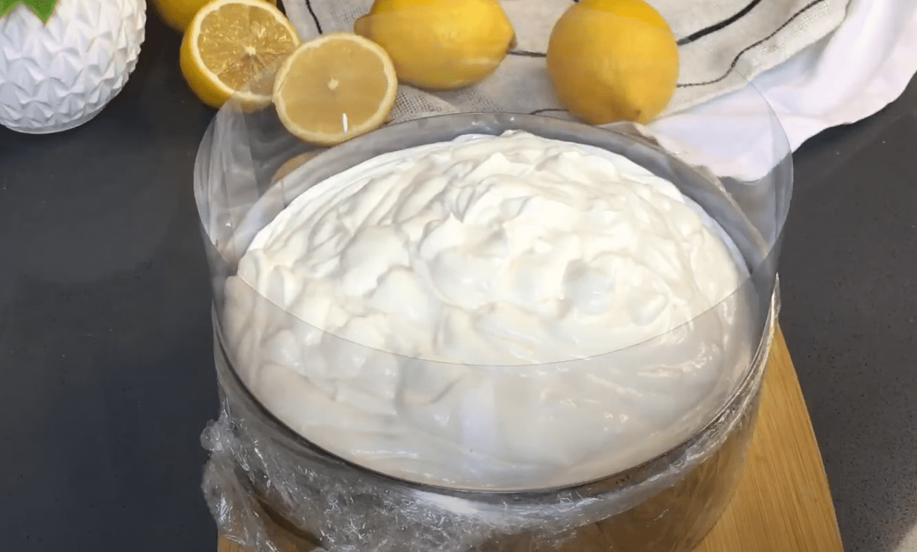 Рецепт приготування лимонного десерту без випічки