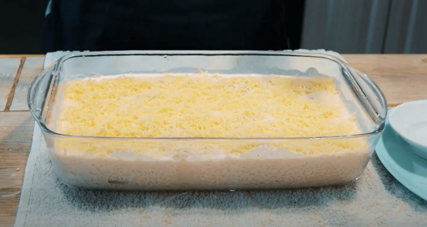 Рецепт приготування запіканки з рисом та куркою