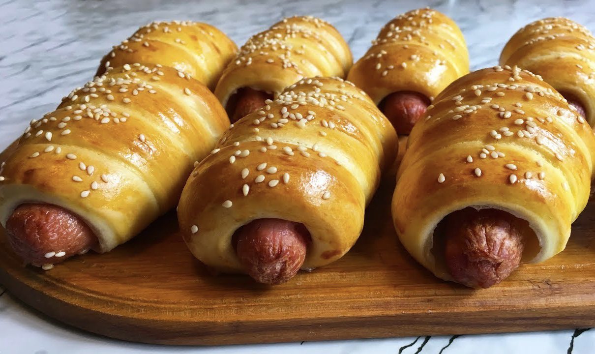 Рецепт сосисок в тісті