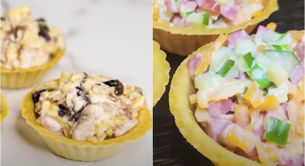 Приготуйте ідеальну закуску на новорічний стіл: тарталетки з п’ятьма незвичайними начинками – сайт 