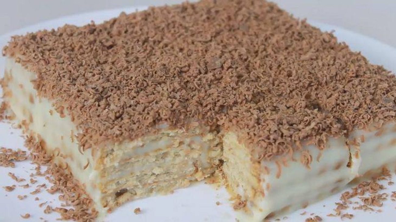 Рецепт лінивого торта з какао та печива: швидко та просто