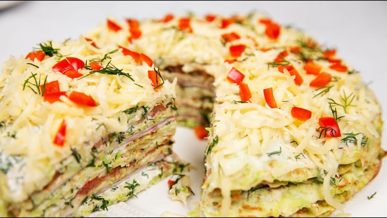 Готуємо торт з кабачка, який тільки виглядом заманить до столу