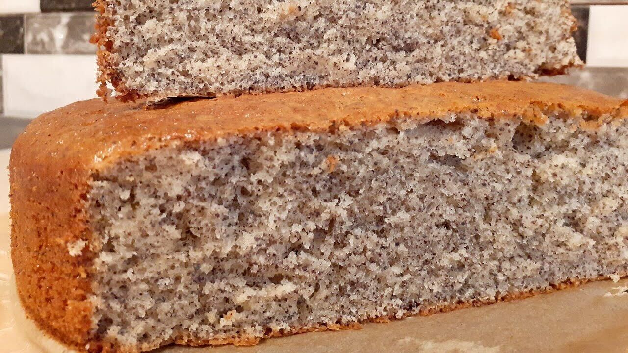 Швидкий маковий пиріг до чаю за лічені хвилини