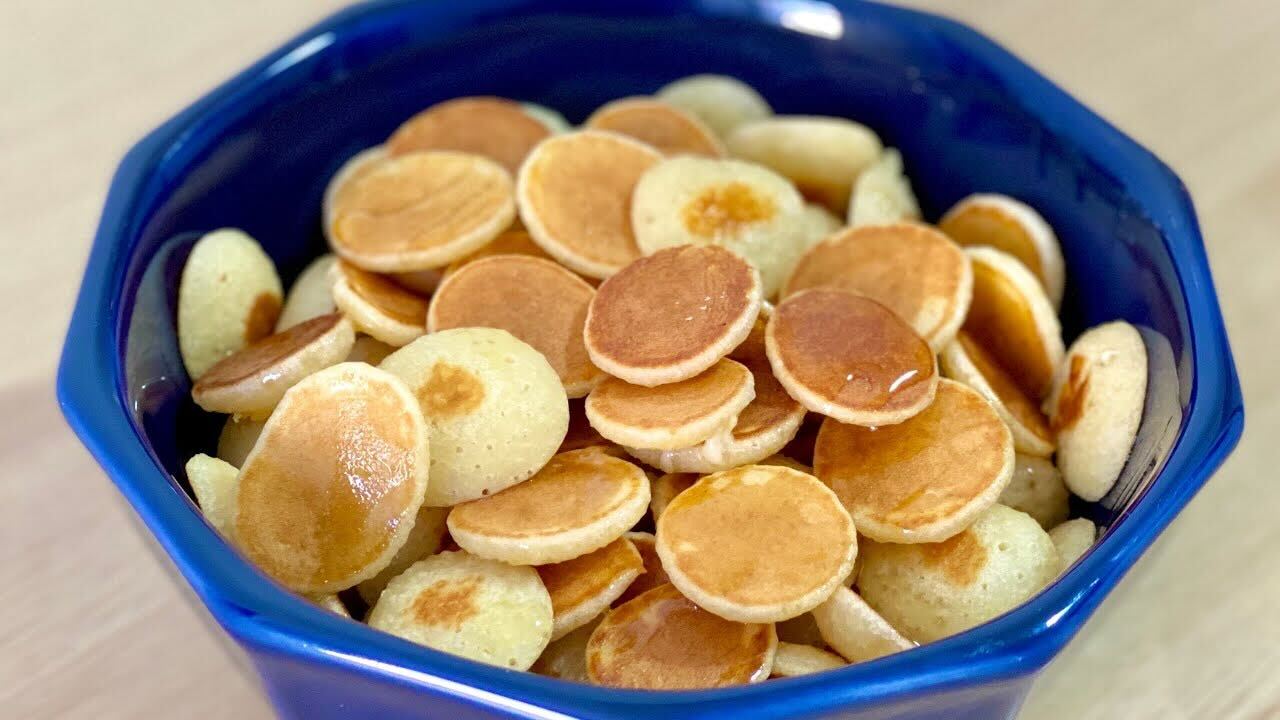 Міні-панкейки не поступляться великим оладкам